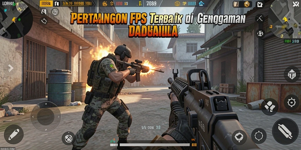 Tangkapan layar IDR89 menunjukkan aksi tembak-menembak yang mendebarkan.