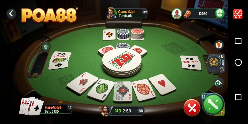Screenshot gameplay POA88 yang seru dan interaktif.