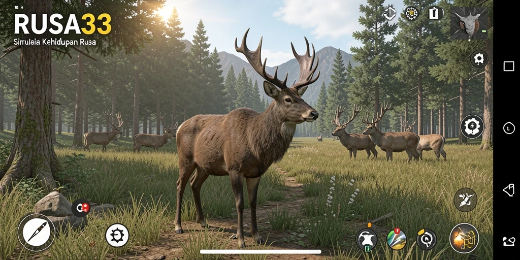 Tampilan gameplay RUSA33 yang menarik dan interaktif.