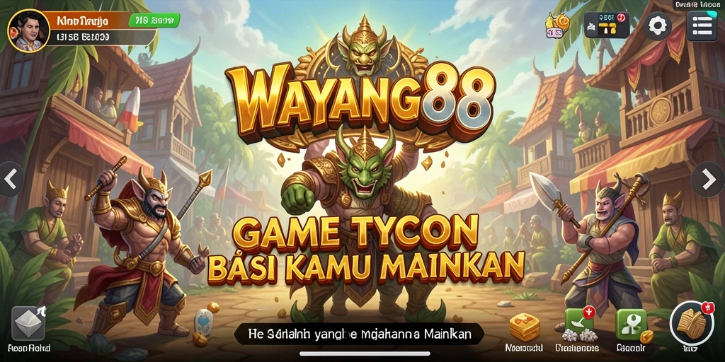 Tangkap momen seru saat bermain WAYANG88 dengan strategi Tycoon.
